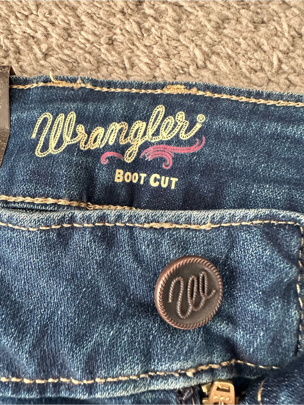 Women’s Wrangler Retro Mar Mid Rise Bootcut Jean - size 32 / 13 - NWT - Picture 8 of 8